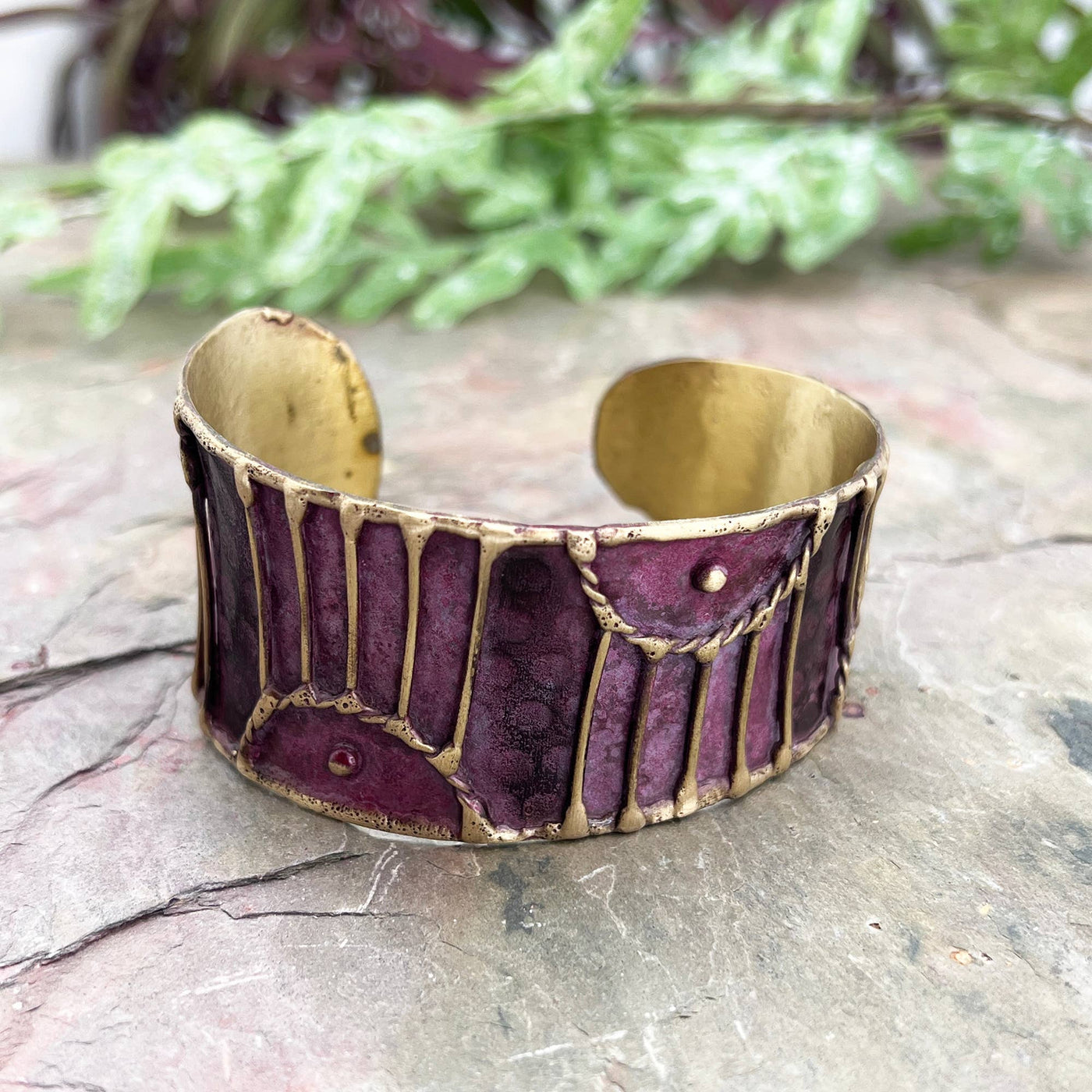Plum Patina Bracelet