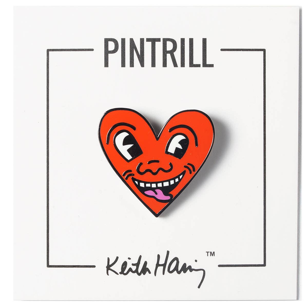 Keith Haring - Heart Pin