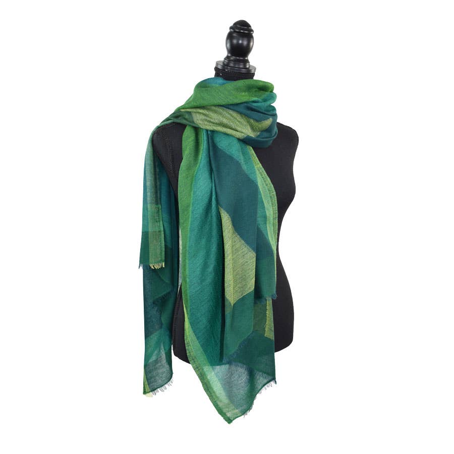 Emery Woven Geo Scarf