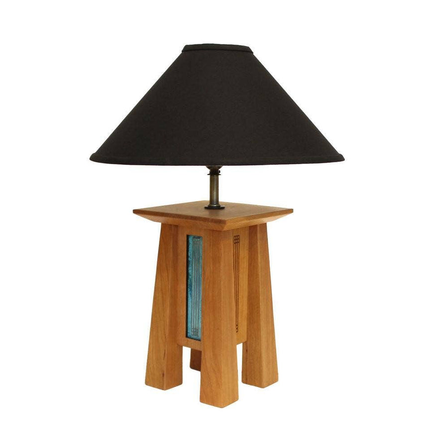 Lamp, Prairie Deluxe Table Lamp With Black Shade, 24"