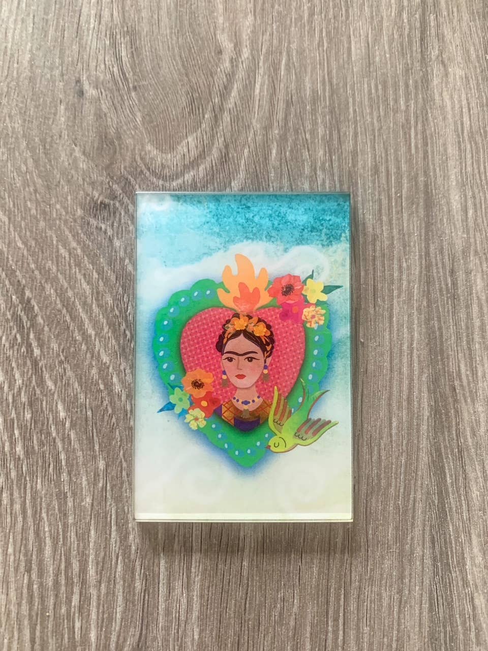 Frida's Kahlo's Corazon - Acrylic Magnet