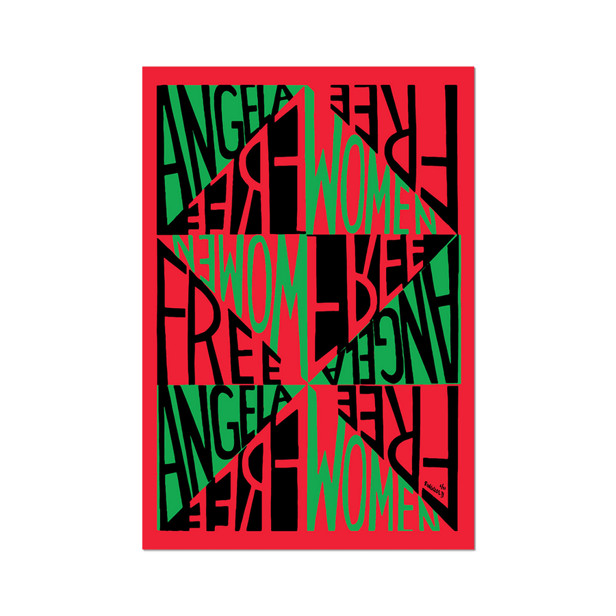 Women Free Angela by Faith Ringgold