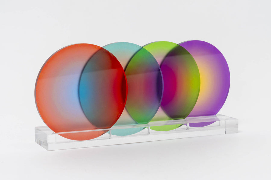 Rainbow Gradient Coasters