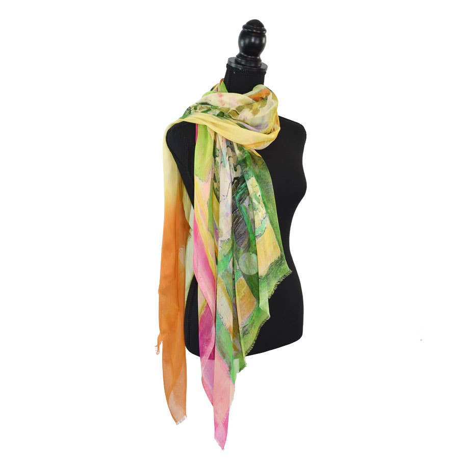 Vita Painterly Window Scarf