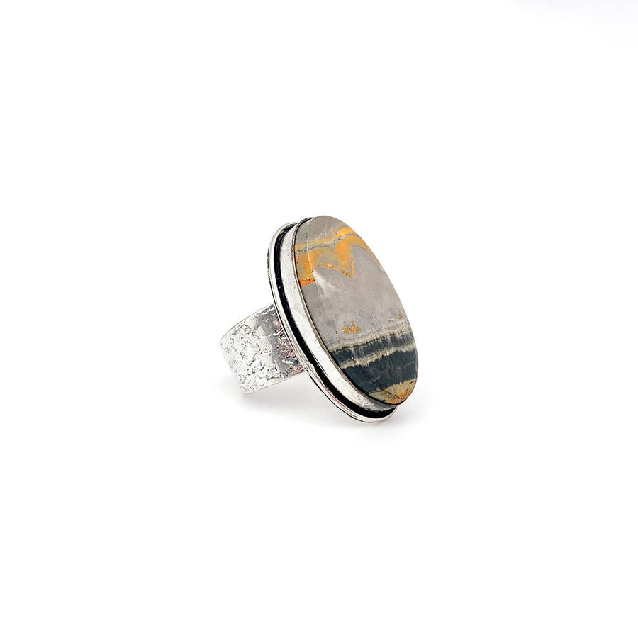 Kashi Bumblebee Jasper Ring