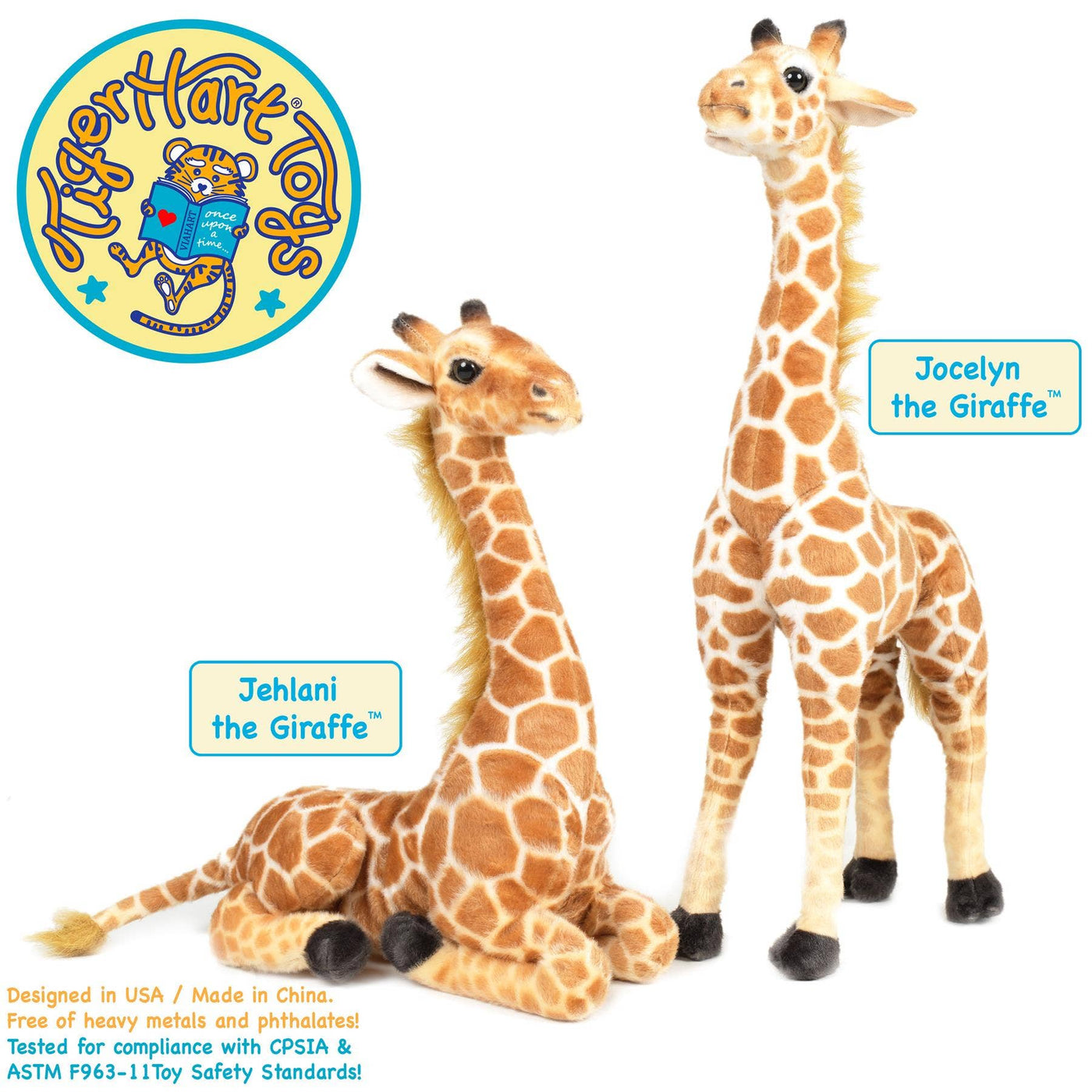 Jehlani The Giraffe 18 Inch Stuffed Animal Plush