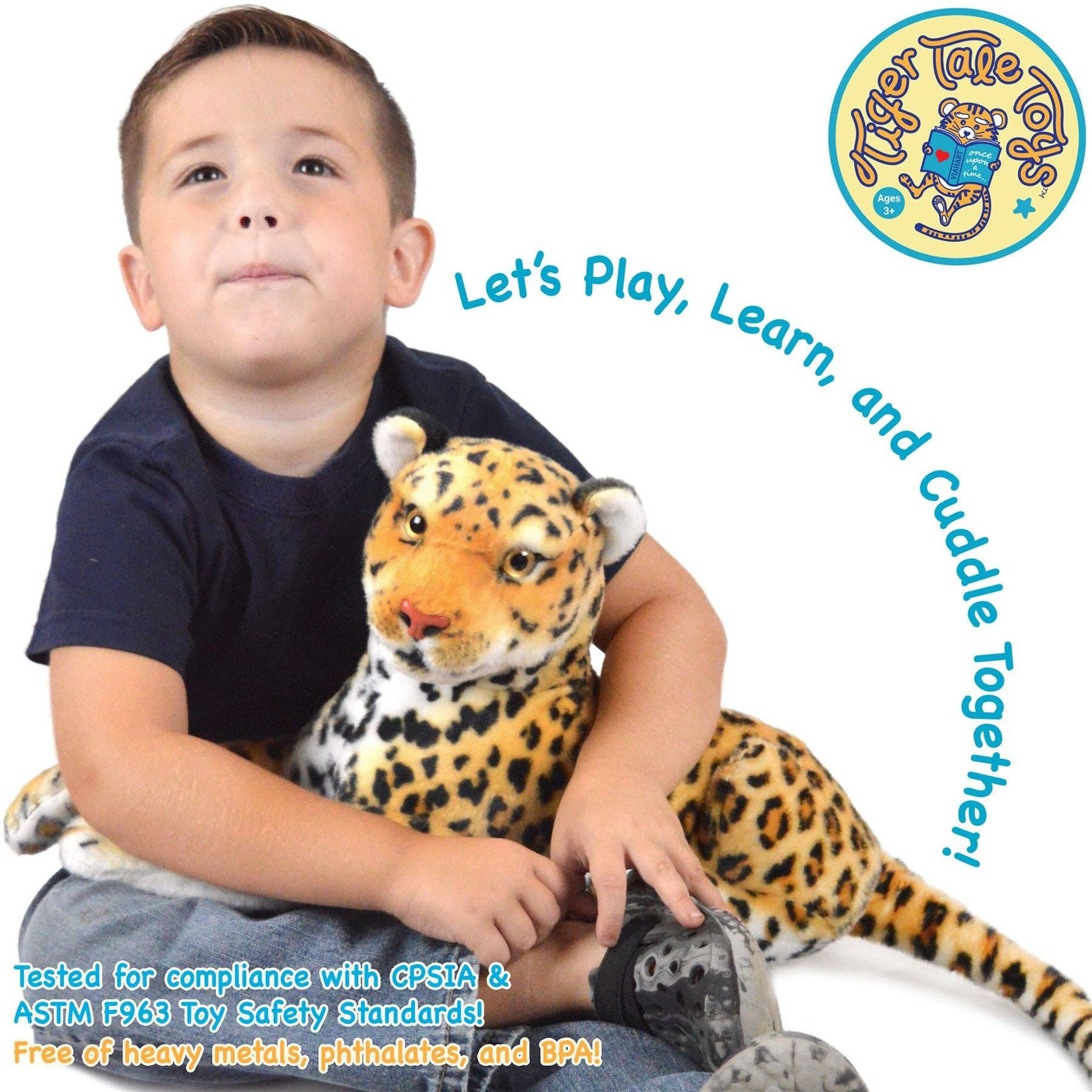 Leah The Leopard 20 Inch Stuffed Animal Plush