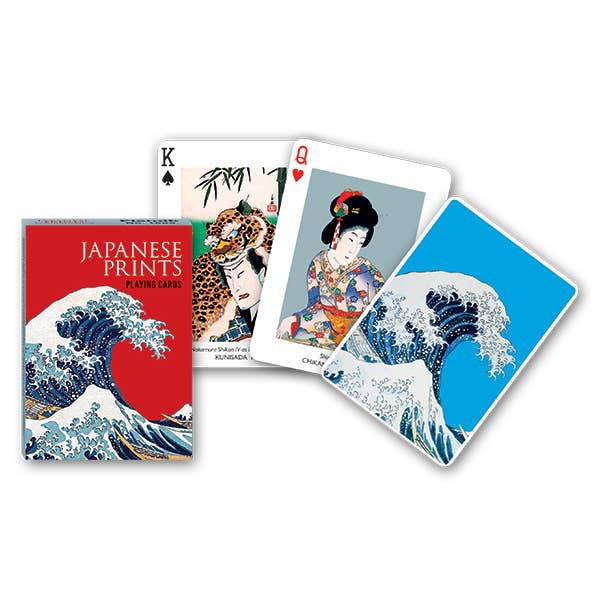 Japanese Prints Single Deck Playing Cards
