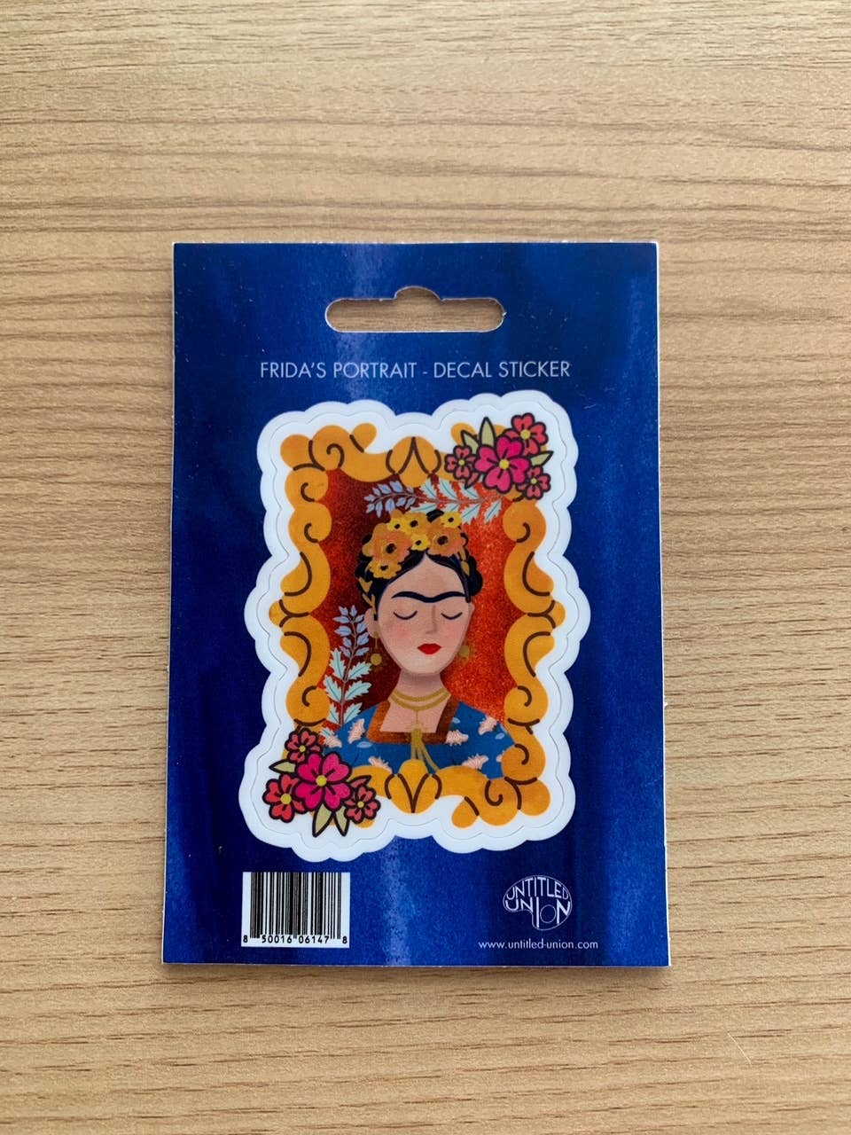 Frida's Portrait - Waterproof Vinyl Sticker