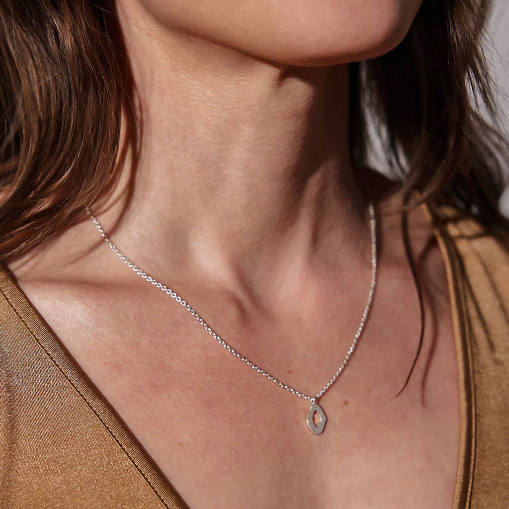 Sterling Silver Canyon Tiny Charm Necklace