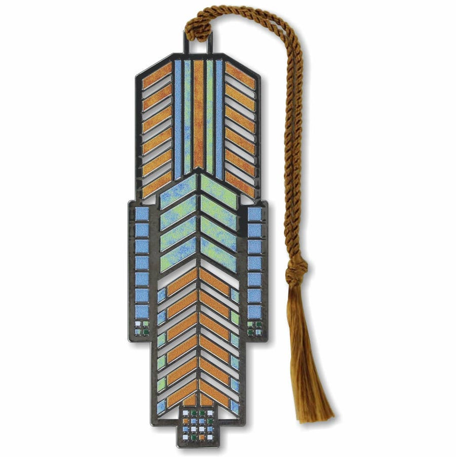 Frank Lloyd Wright - Dana-Thomas House Metal Bookmark