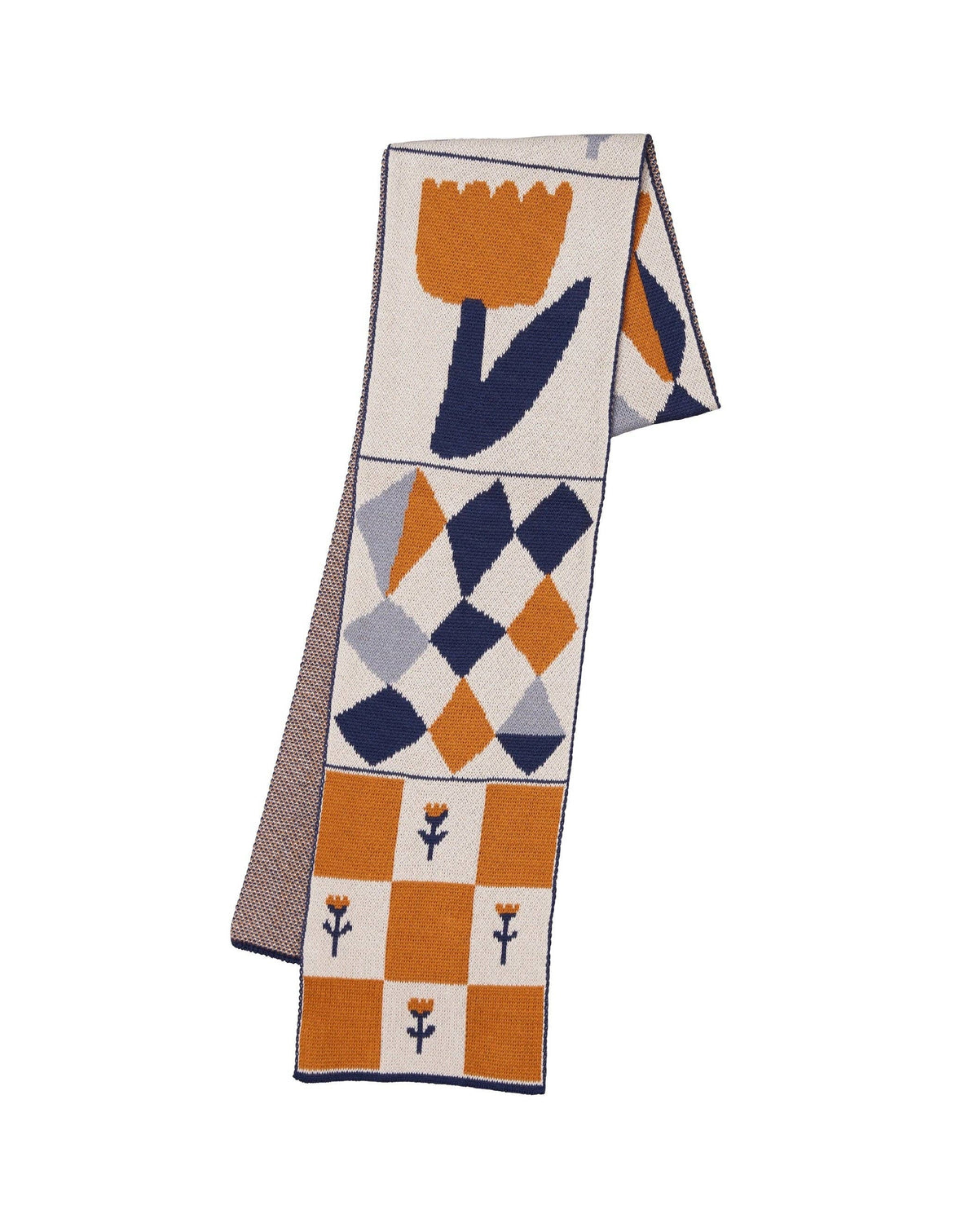 Toni Darling Frank - Knit Scarf - Cotton - Made in USA