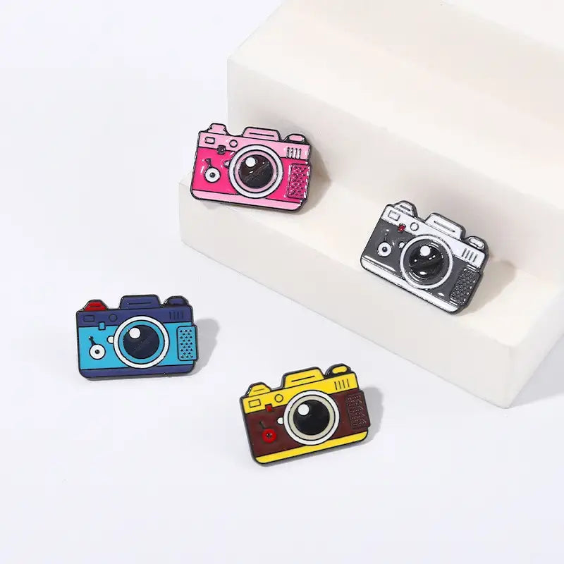 Cartoon Camera Pin