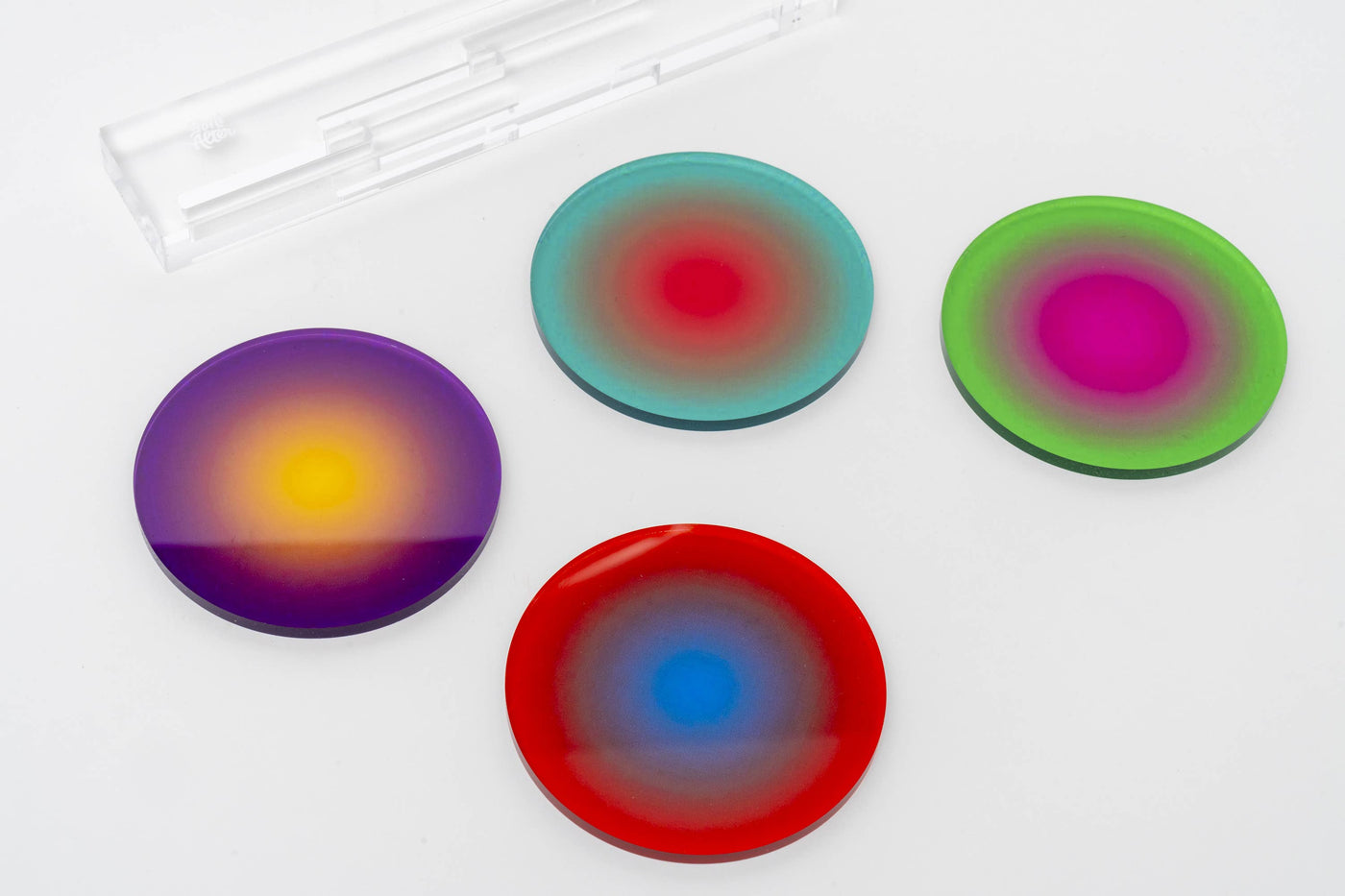Rainbow Gradient Coasters