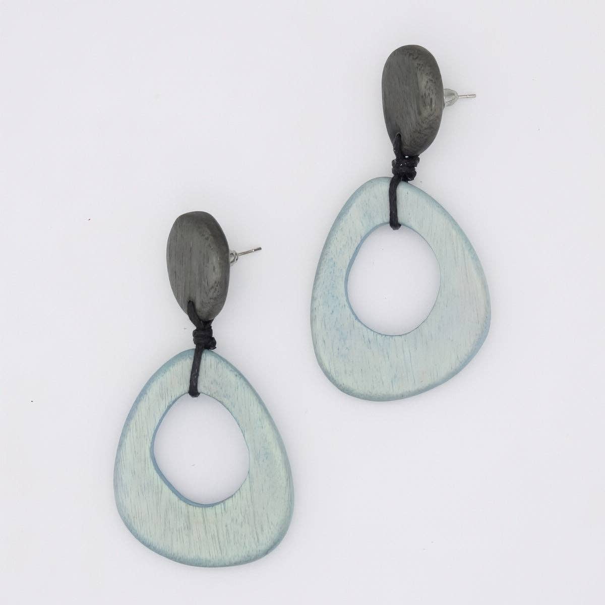 Blue Sage Drop Earrings