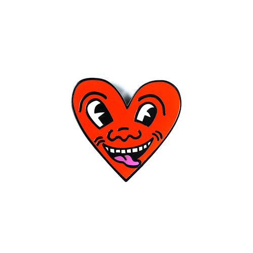 Keith Haring - Heart Pin