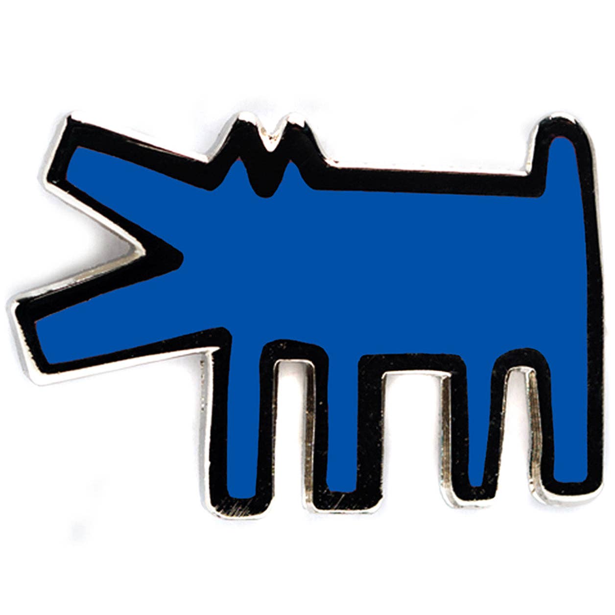 Barking Dog Pin - Blue