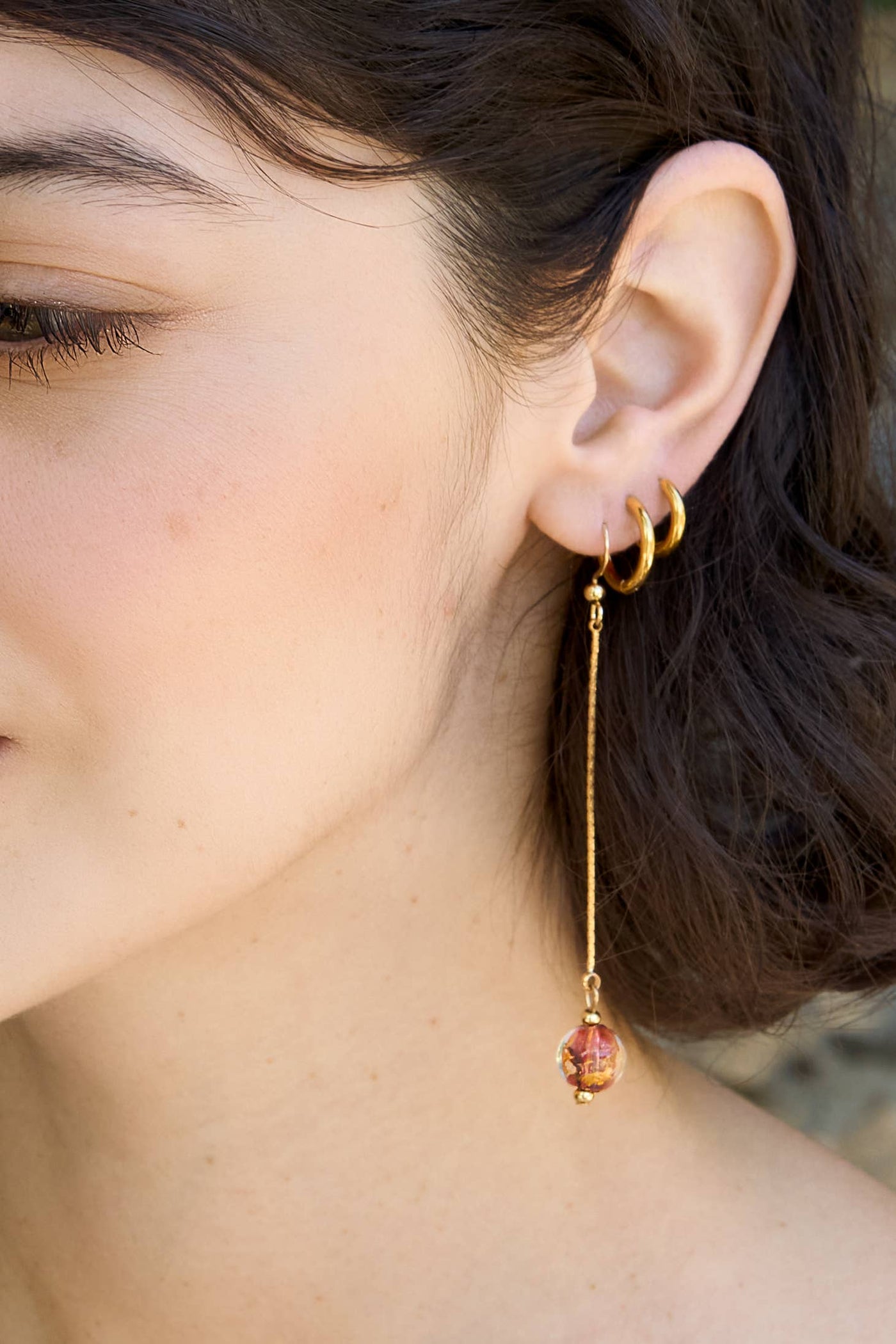 Milky Way Dangle Earrings