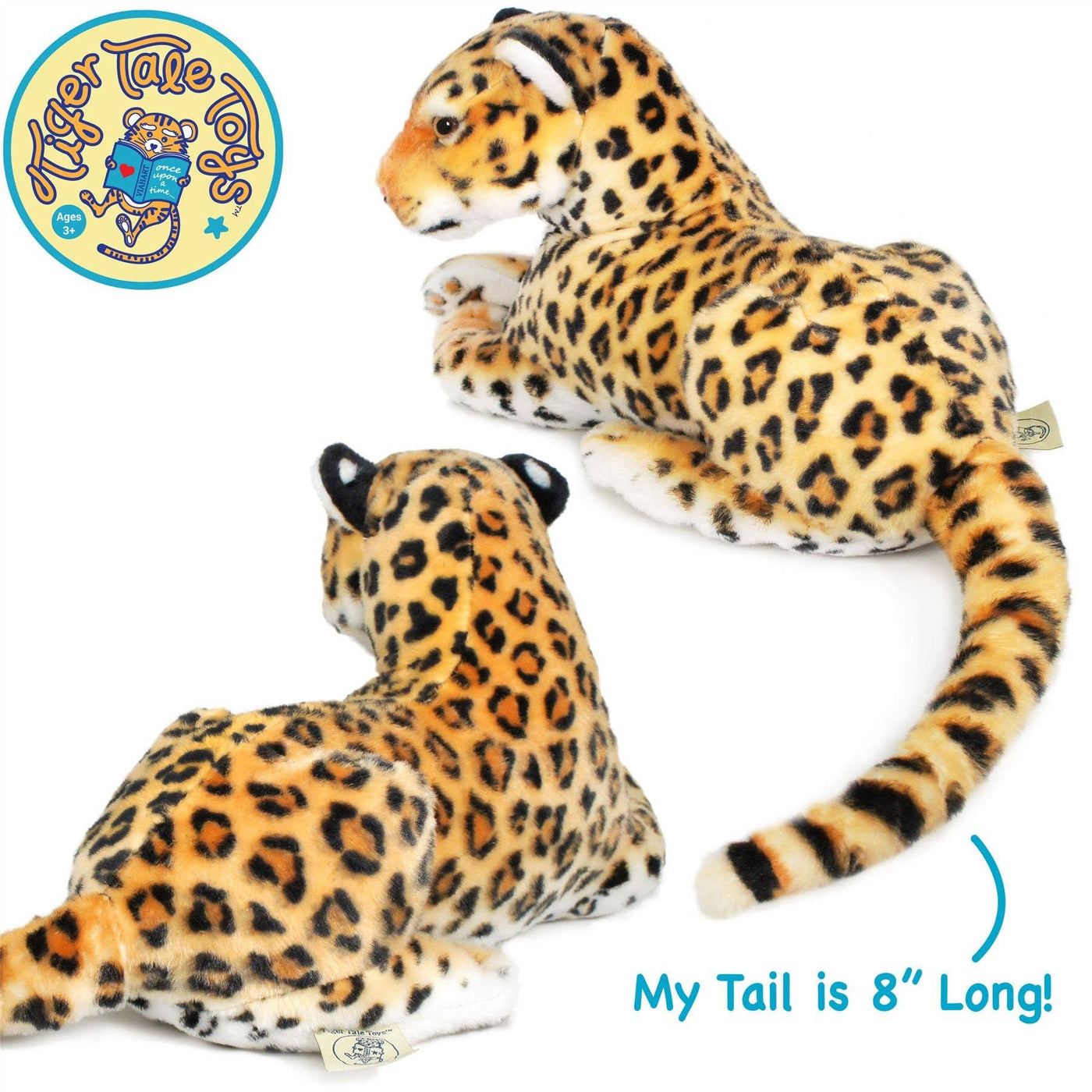 Leah The Leopard 20 Inch Stuffed Animal Plush