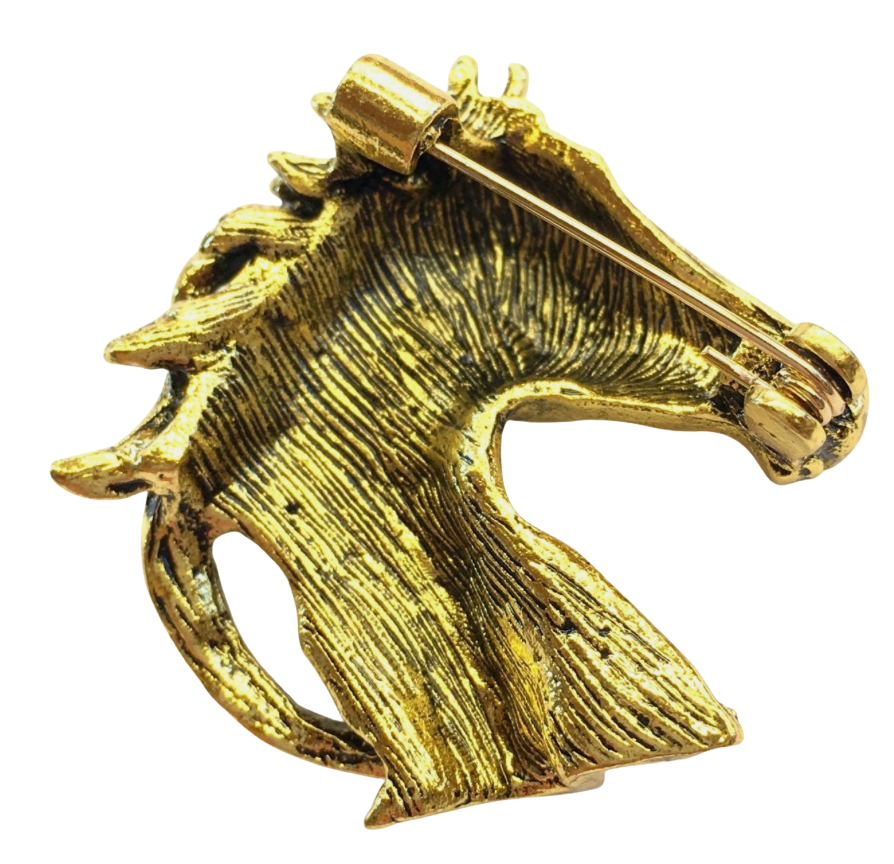 Tilly Brooch Equestrian Horse head 