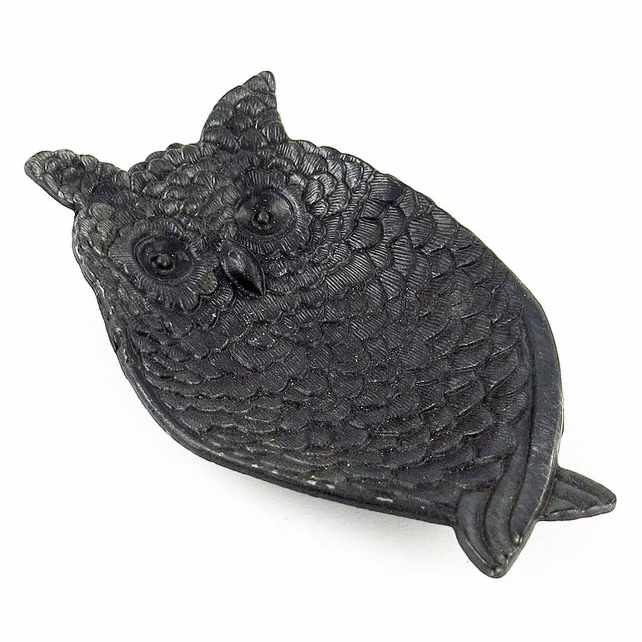 Pewter Owl Jewelry or Coin Tray