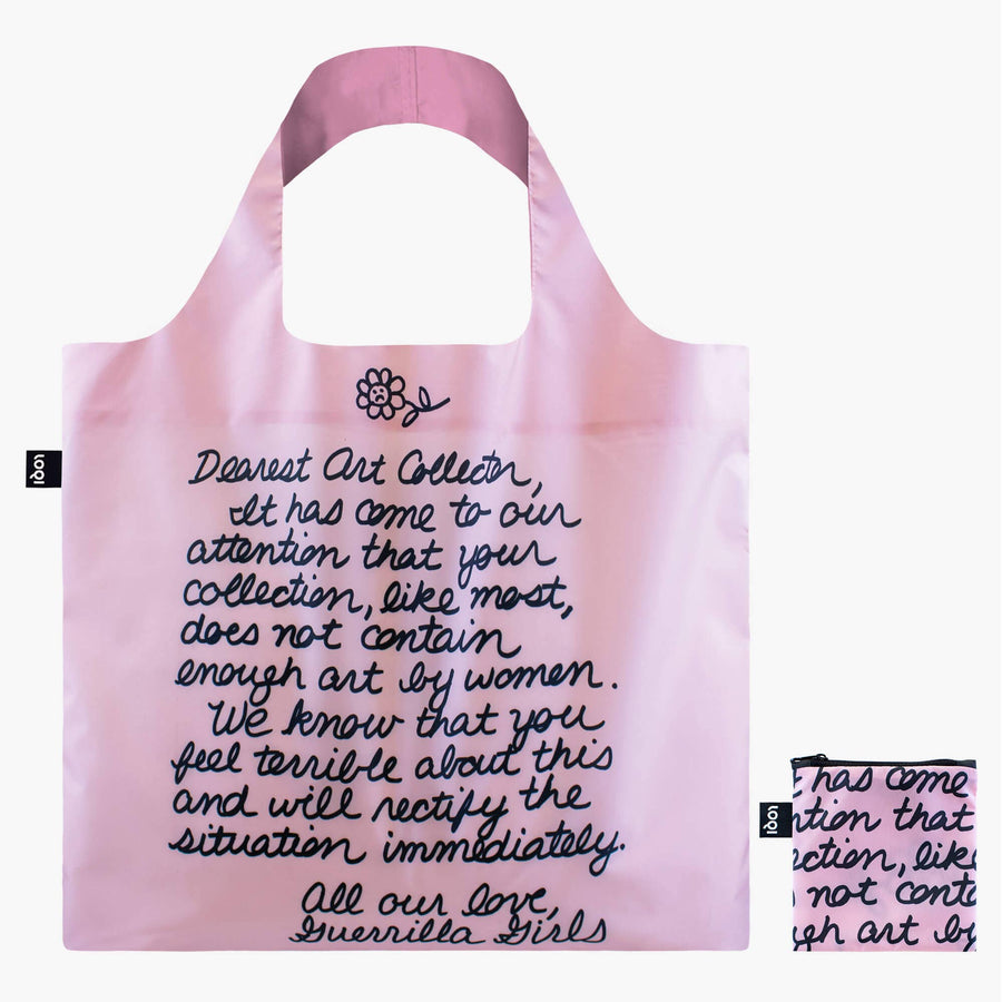 GUERRILLA GIRLS Dearest Art Collector Recycled Bag