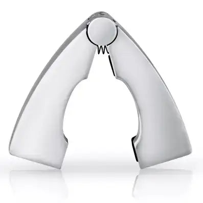 Silver-Finish Wine Bottle Foil Cutter