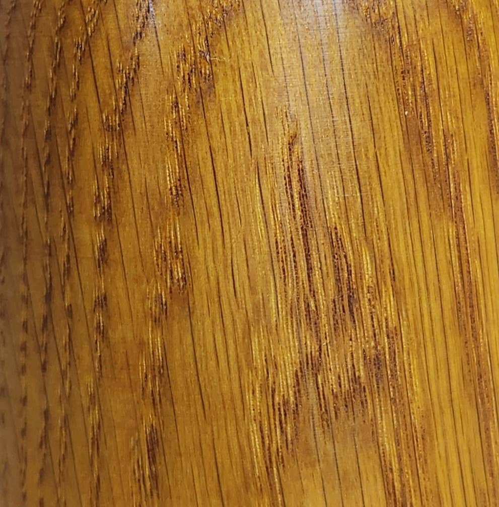 Oak Bowl Container with Circle Knob