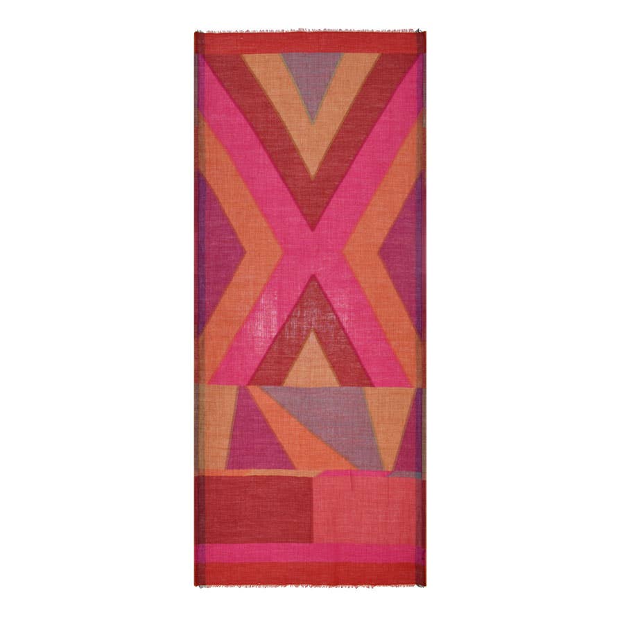 Emery Woven Geo Scarf