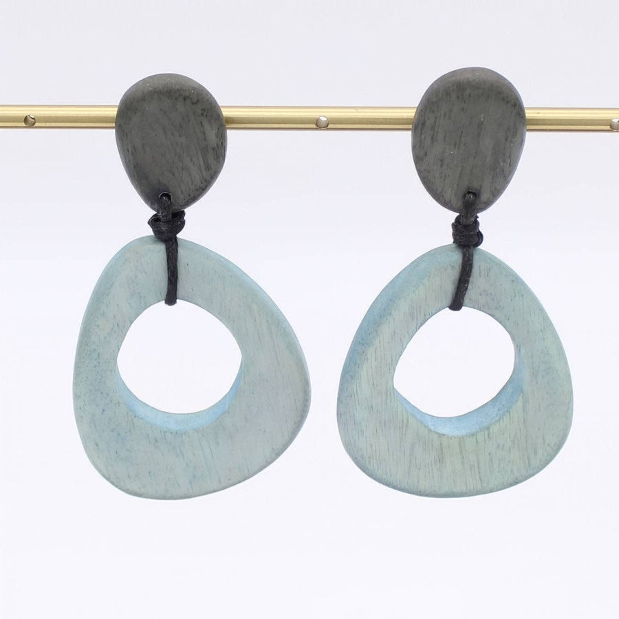 Blue Sage Drop Earrings