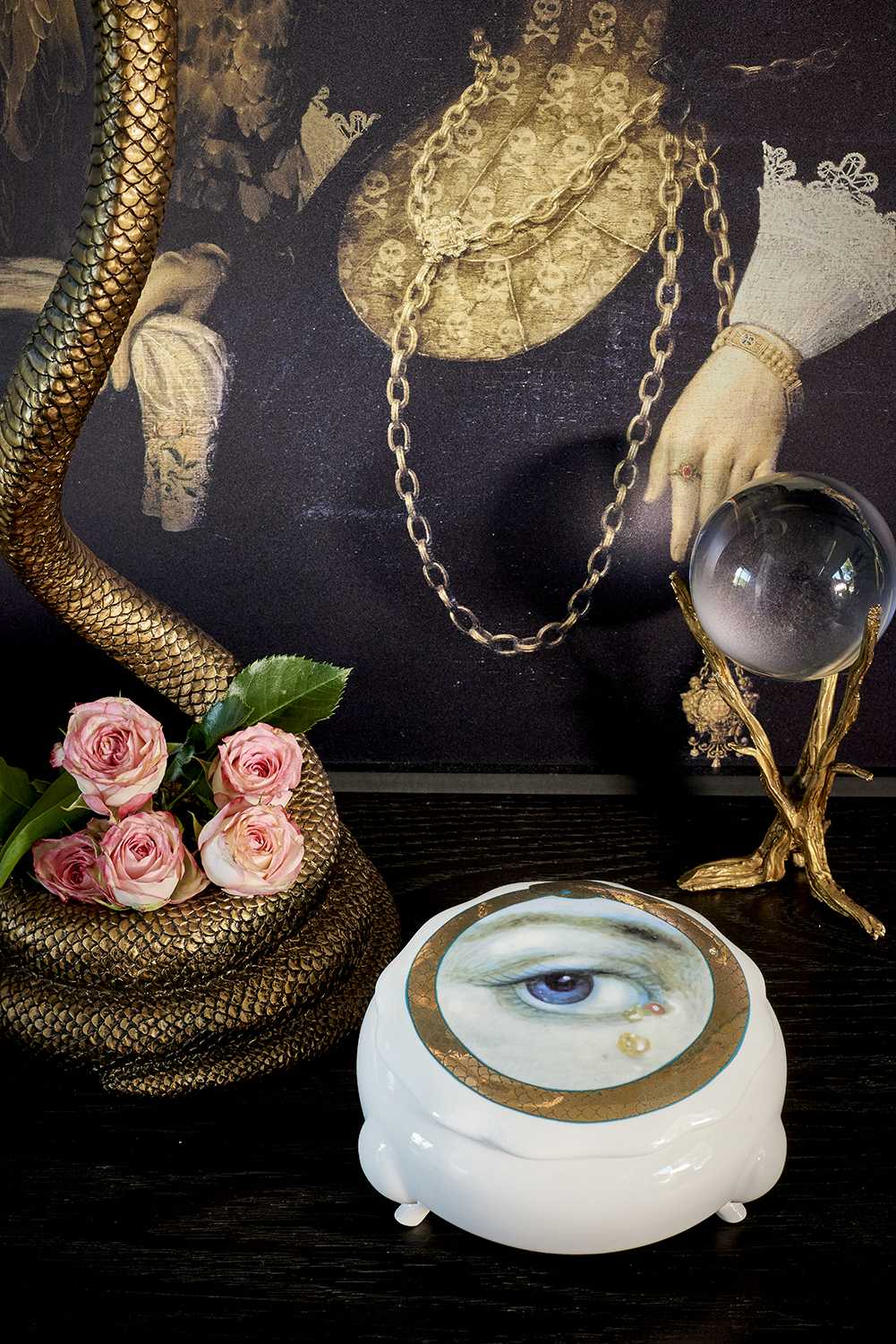 The Lovers Eye Ceramic Box