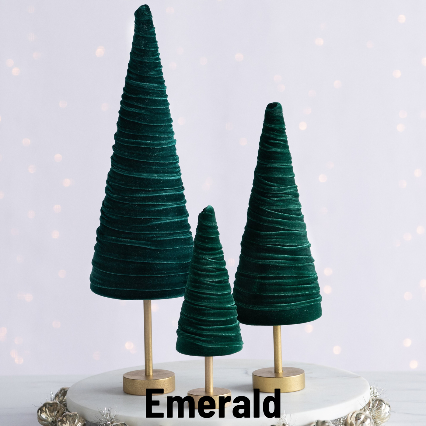 Pedestal Velvet Trees