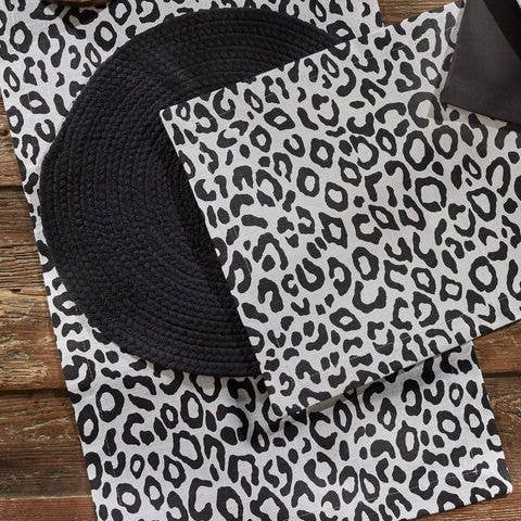 Leopard Printed Table Runner 72"L