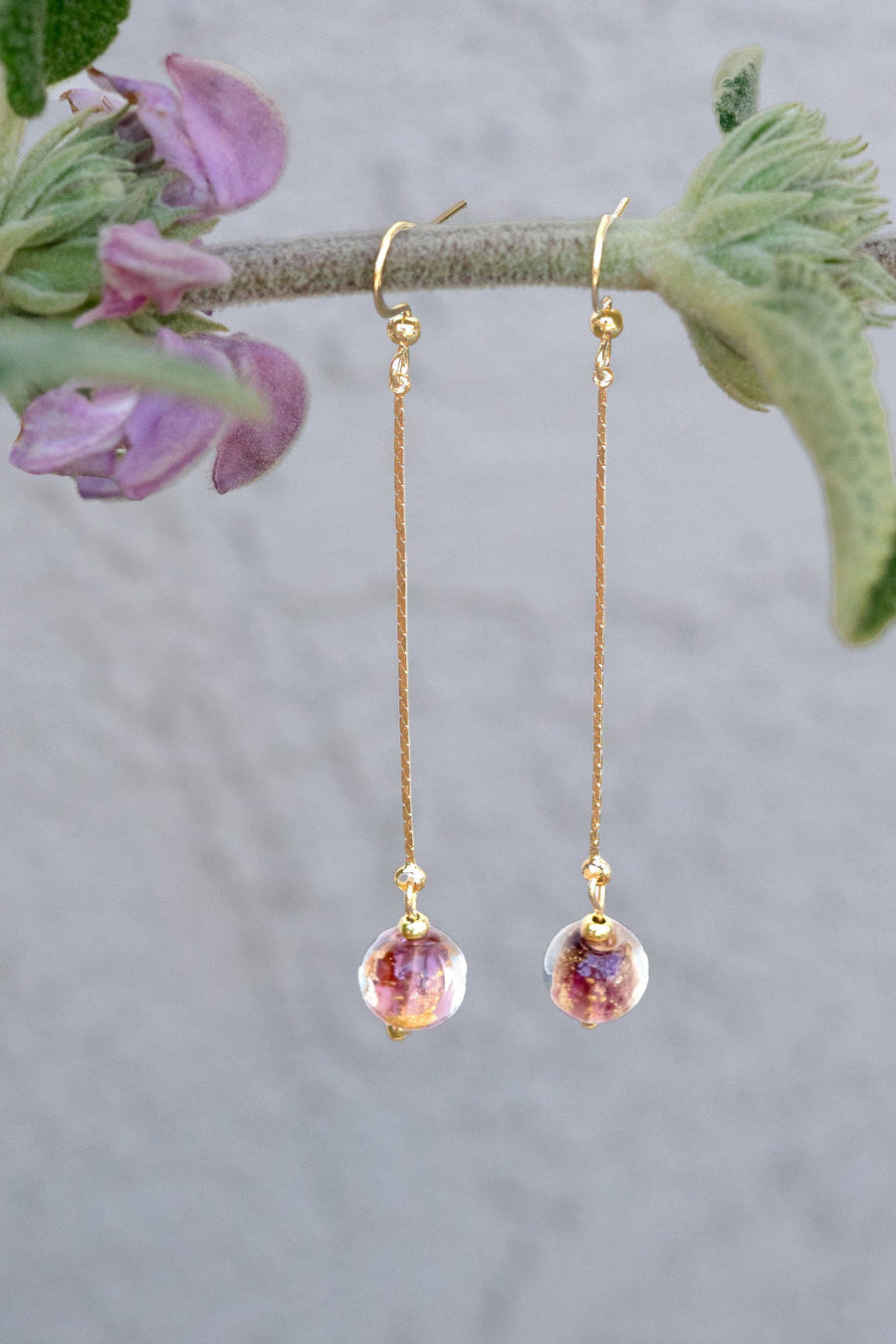 Milky Way Dangle Earrings