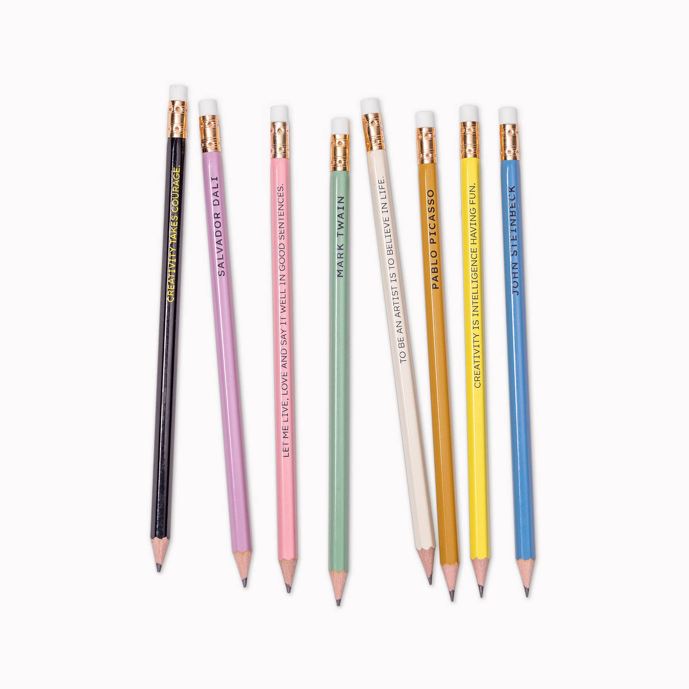 Artist Quote Pencil Set