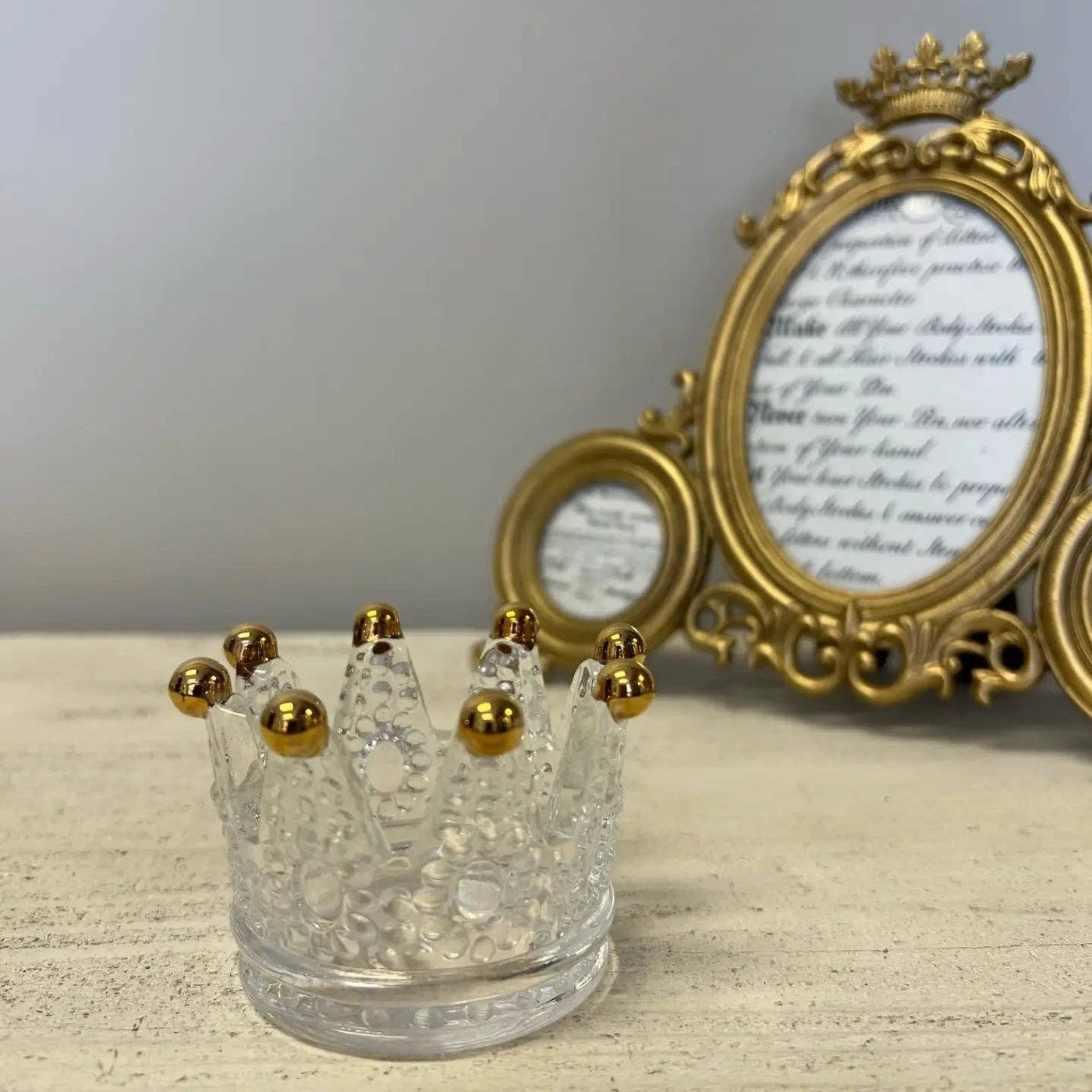 Grown Glass Jewelry Holder