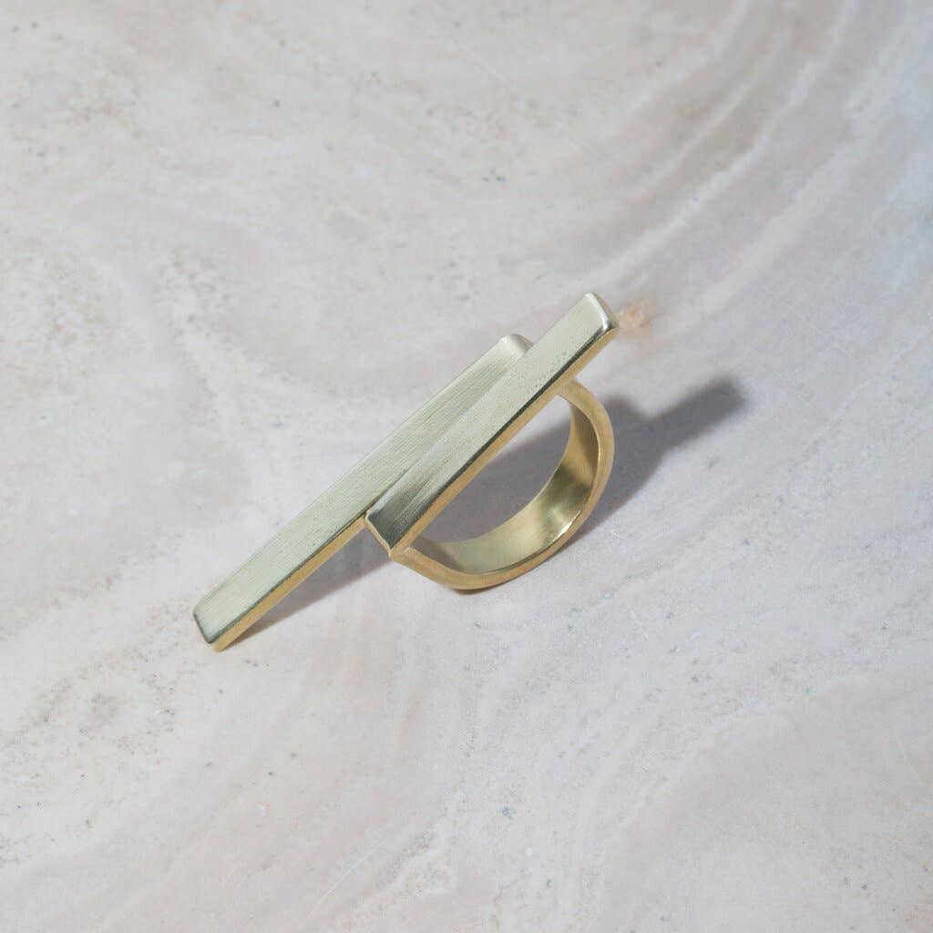 Embrace Wrap Ring | Brass