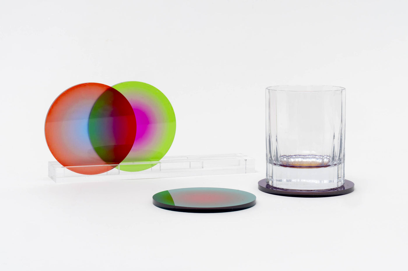 Rainbow Gradient Coasters
