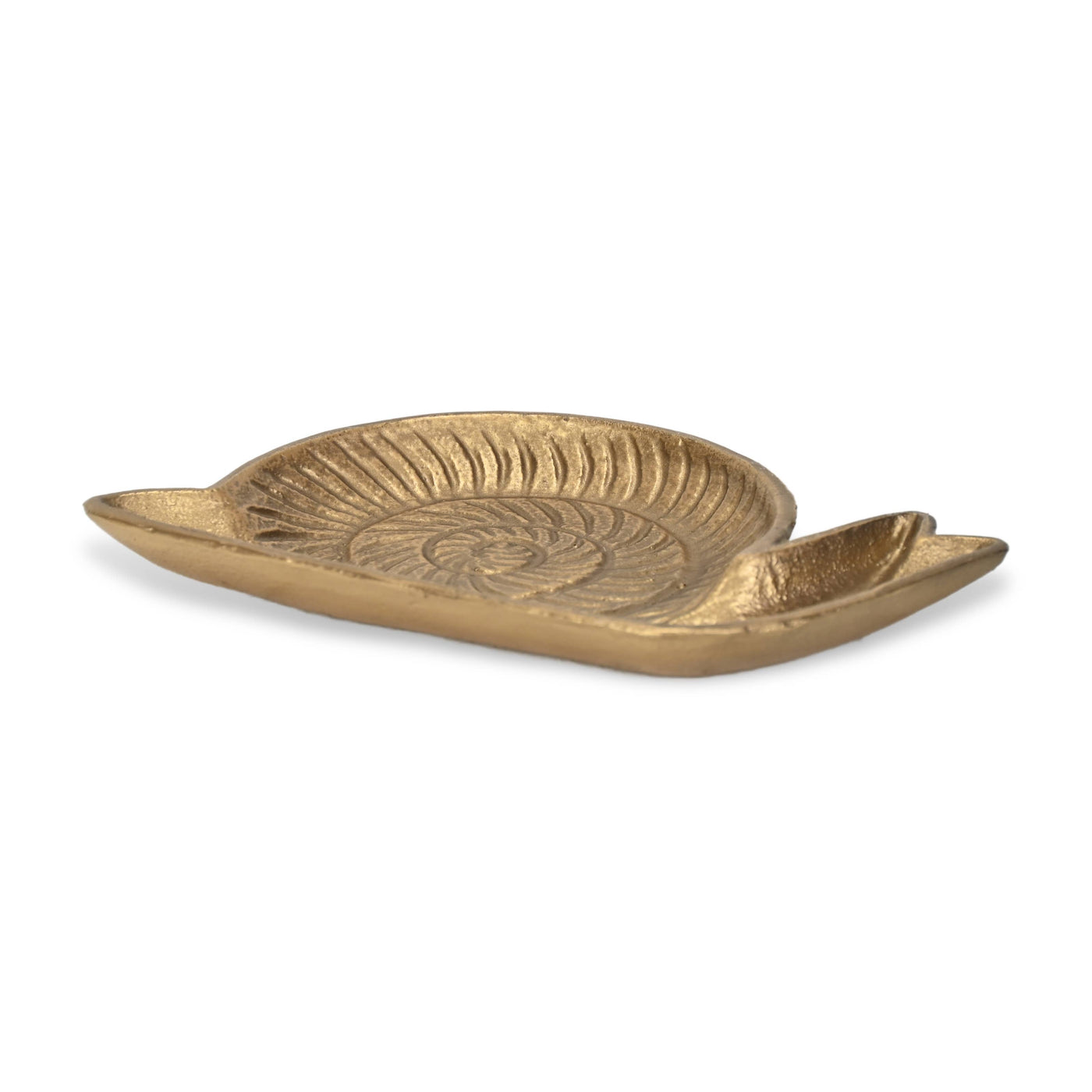 Golden Snail Cast Iron Catchall Tray