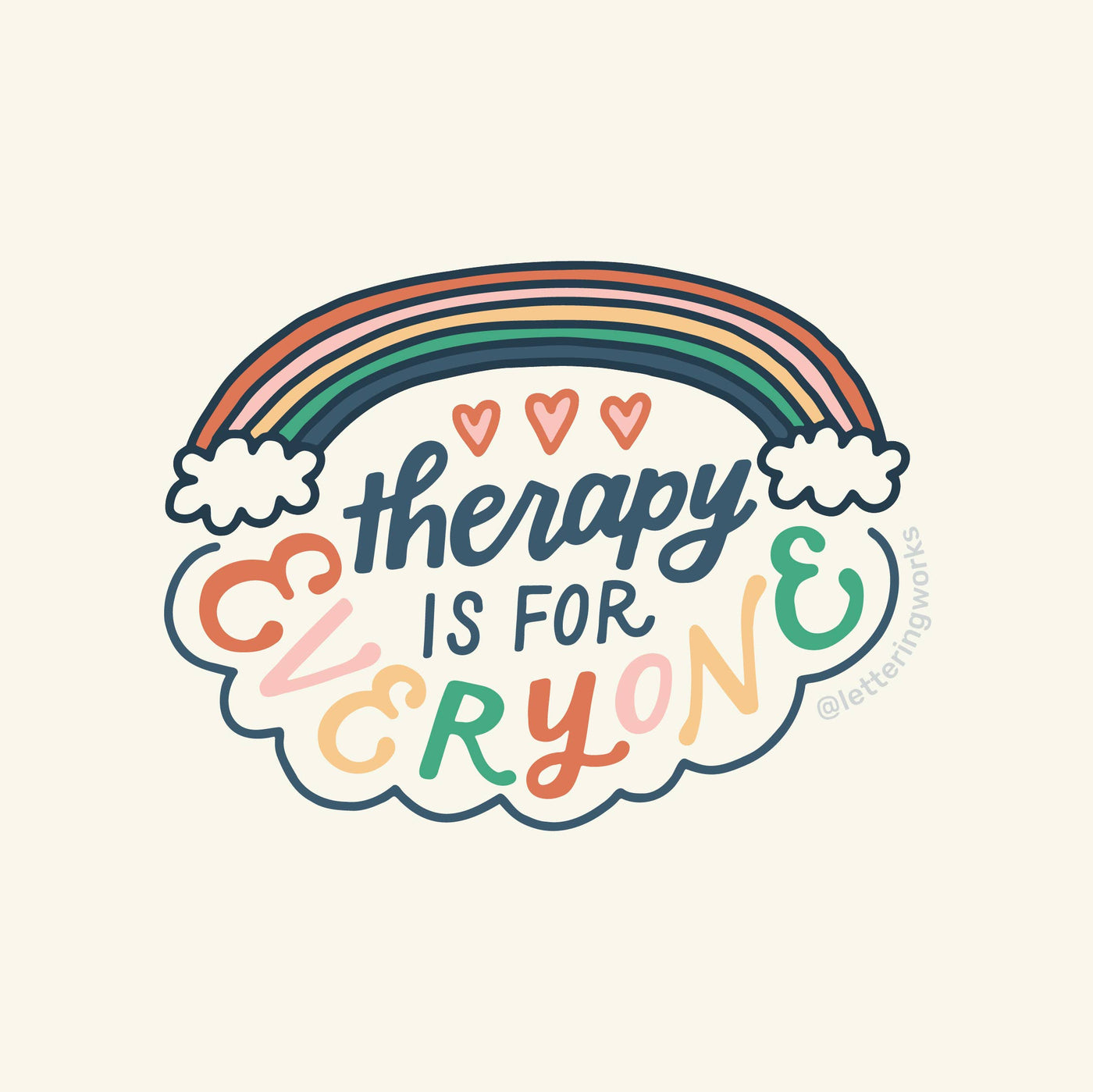 Therapy is for Everyone Sticker