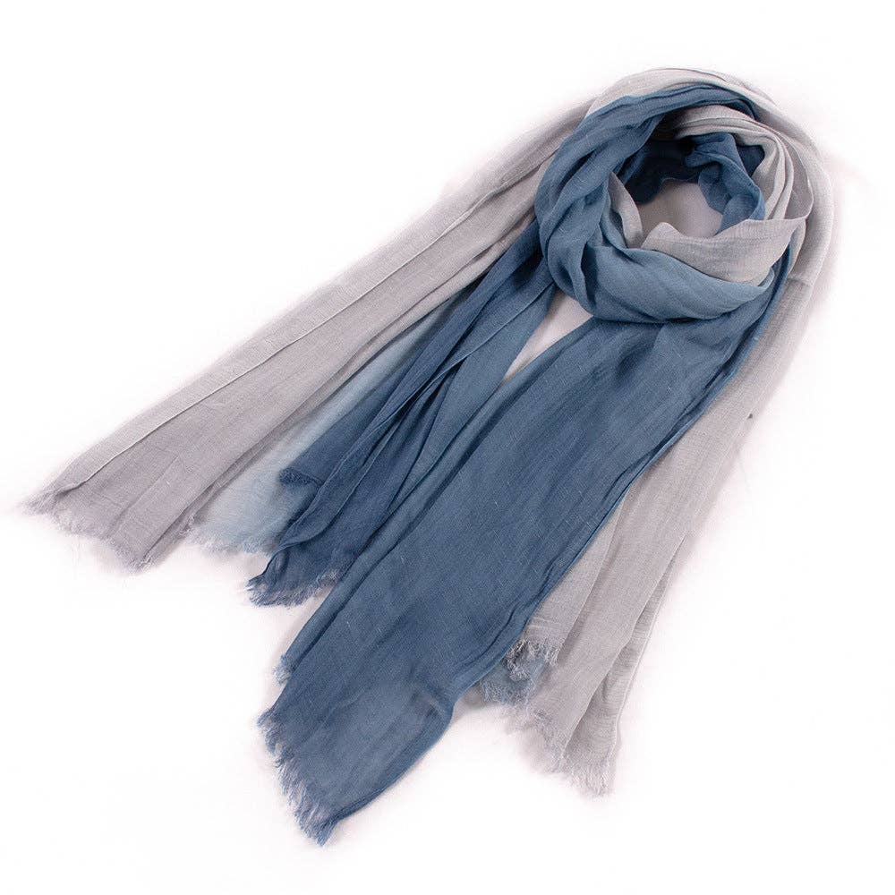 Scarvii - Elegant Contrast Style Long Scarf