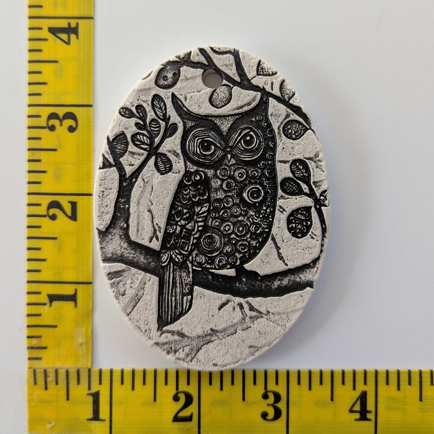 Pottery Ornament - Owl