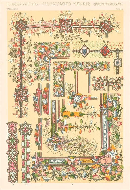 Illuminated Manuscript Motifs - DA572