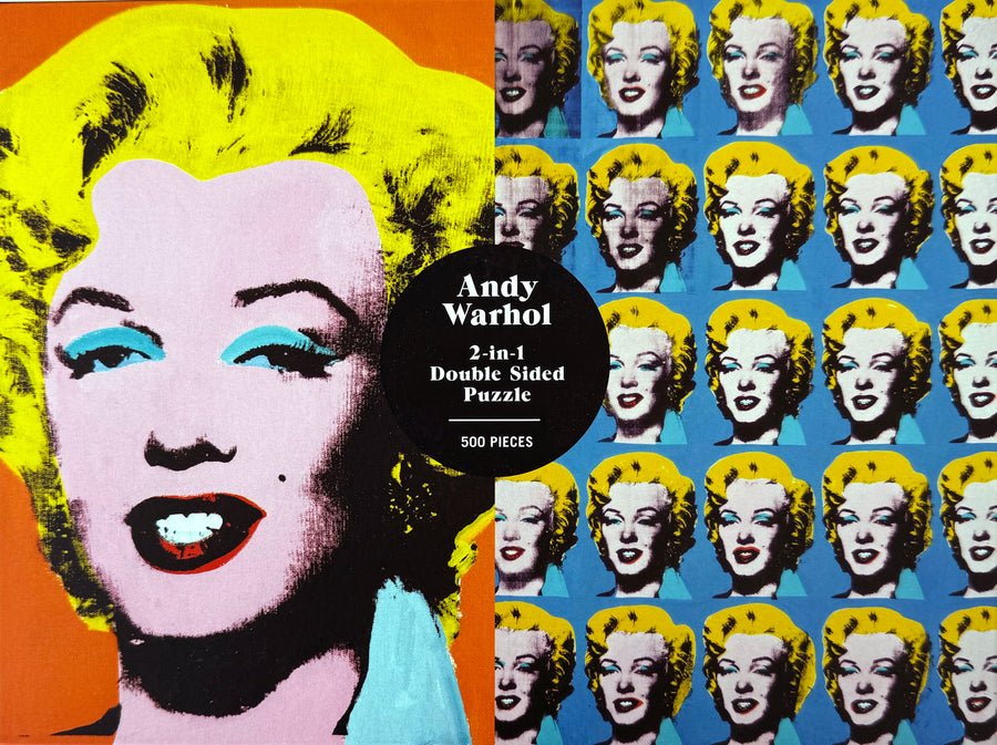 Warhol Marilyn 500pc Two Sided Puzzle