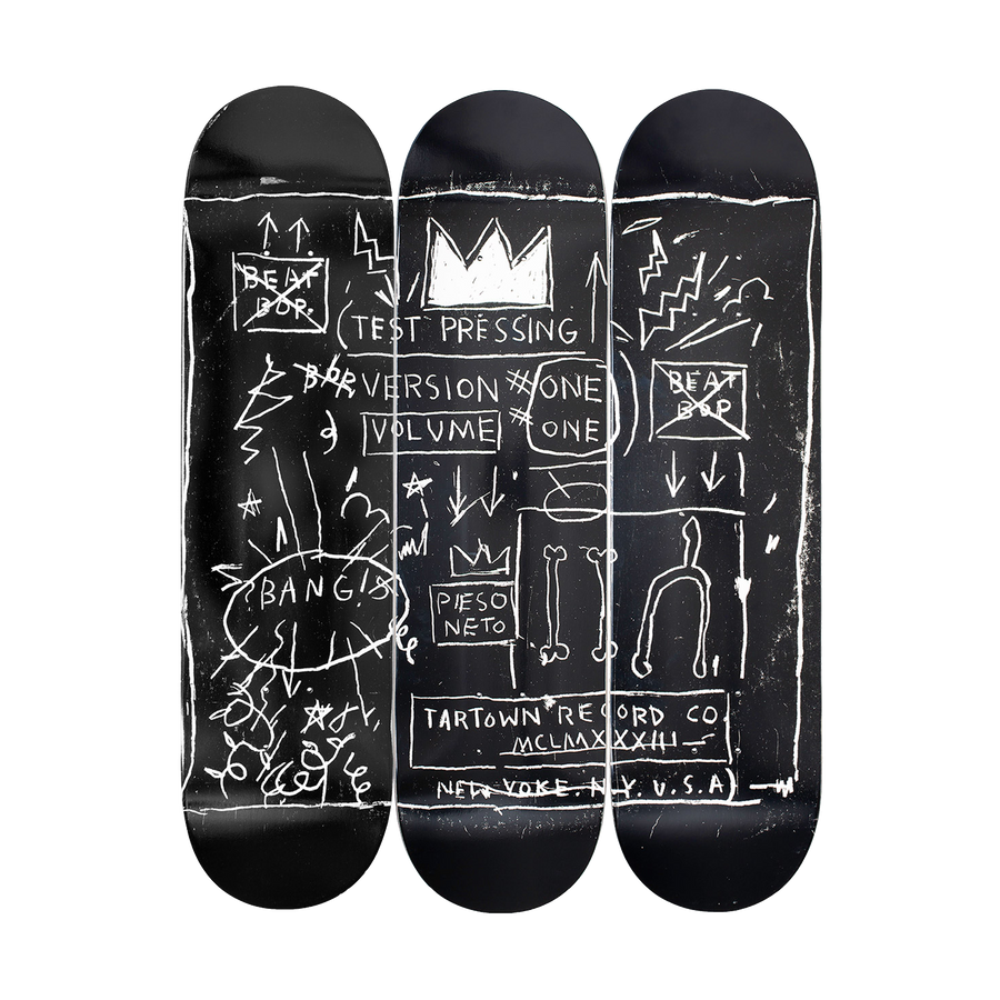 Basquiat "Beat Bop" Triptych Deck - Web Exclusive