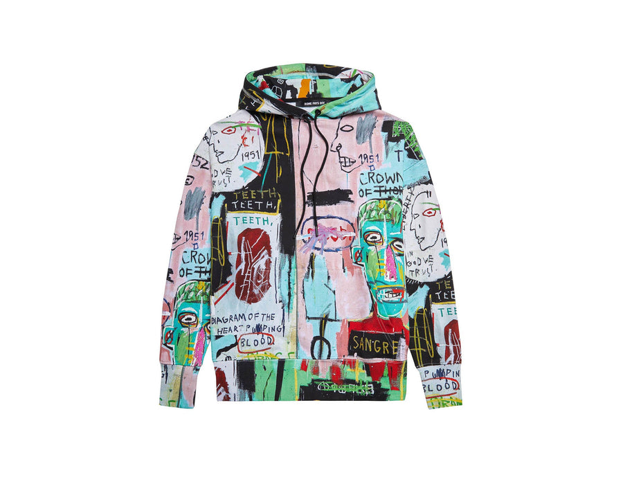 Basquiat "In Italian" All-Over Hoodie