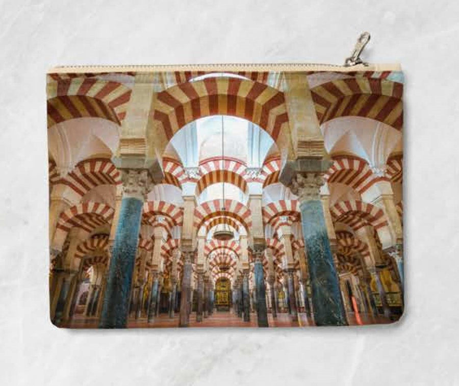 Spanish Cathedral Zip Pouch