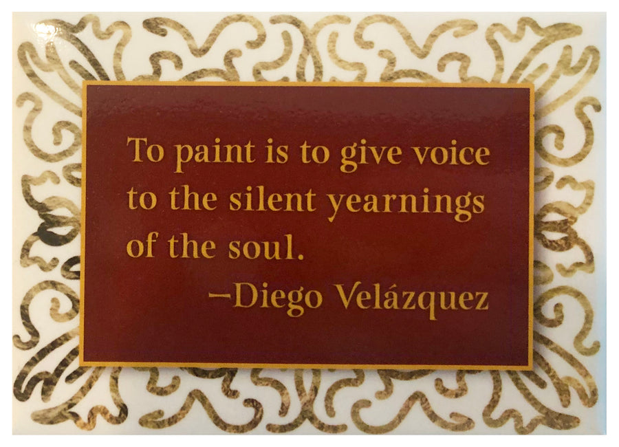 Velázquez Quote Magnet