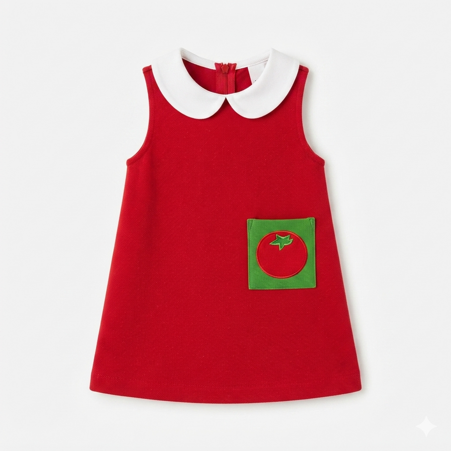 Pre-order Now! Florence Eiseman X Lois Ehlert Tomato Dress