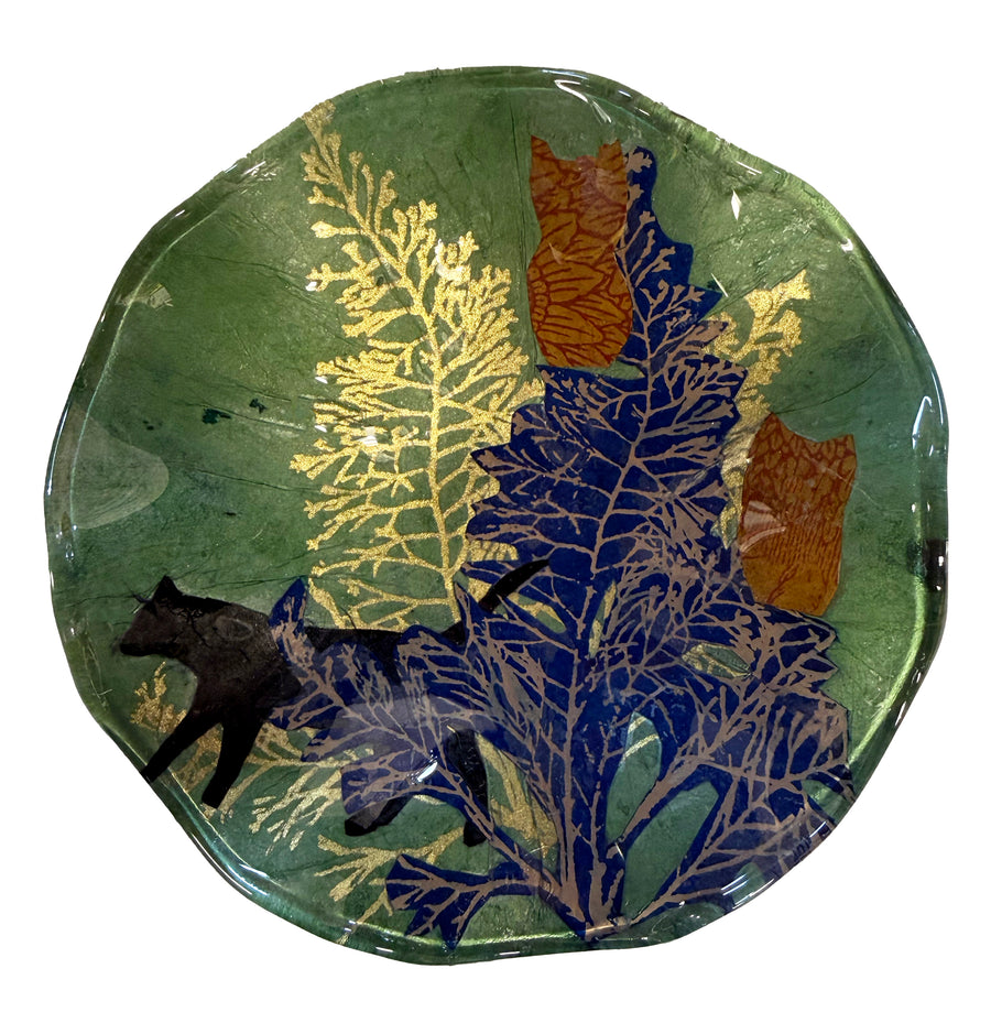 Fluted Shallow Dish- Assorted Designs